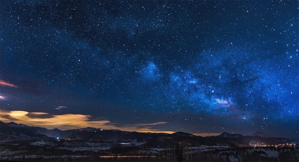 Colorado's night sky